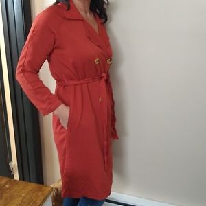 Brand new burnt orange dress